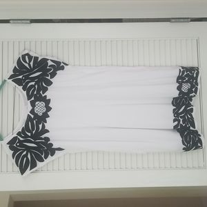 White Embroidered Dress